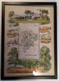 Rutlandshire - by 'Reuben Ramble' - Reproduction County Map
