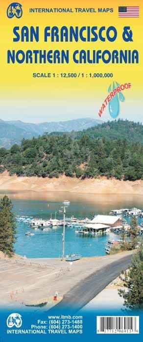 San Francisco & Northern California - Travel Map - ITM