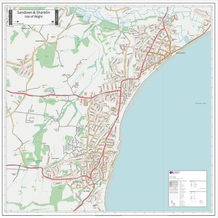 Sandown & Shanklin Street Map