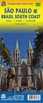 Sao Paulo & South Brazil Travel Map - ITM