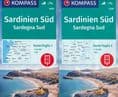 Sardinia South - 4 Map Pack - 1:50,000 - Kompass 2499