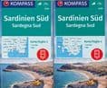 Sardinia South - 4 Map Pack - 1:50,000 - Kompass 2499