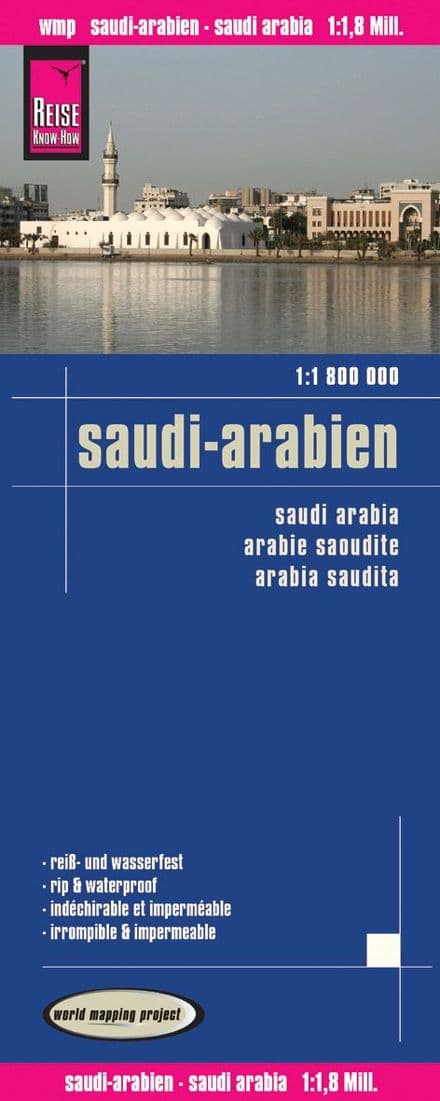 Saudi Arabia Road Map - Reise
