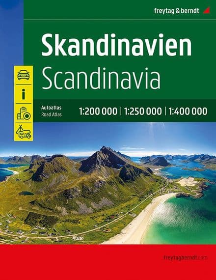 Scandinavia Road Atlas - F&B