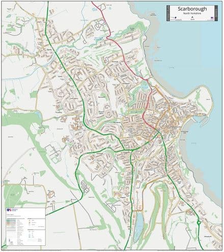 Scarborough Street Map