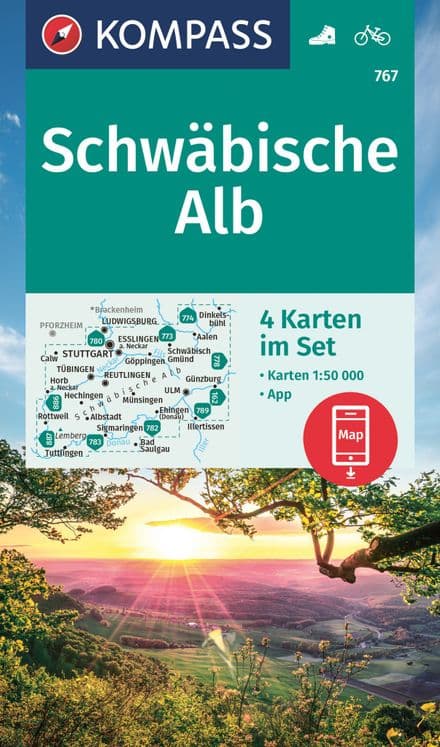 Schwäbische Alb - Kompass 767