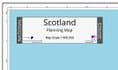 Scotland Planning - Wall Map - 2024 - 97 x 95cm