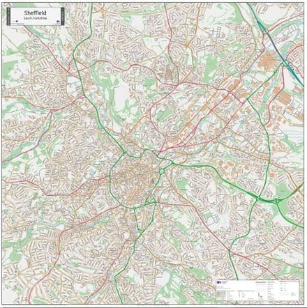Sheffield Street Map