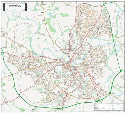 Shrewsbury Street Map
