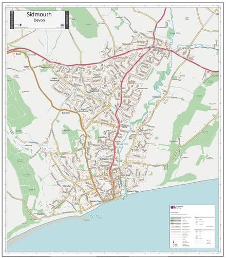 Sidmouth Street Map
