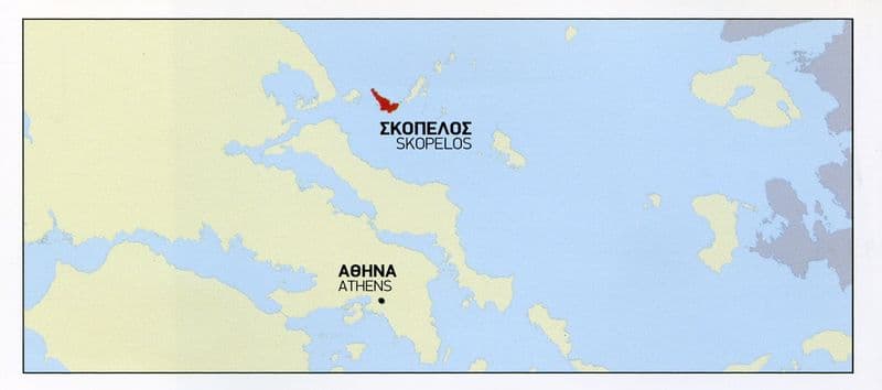 Skopelos - 1 25 000 Terrain Hiking Map 320