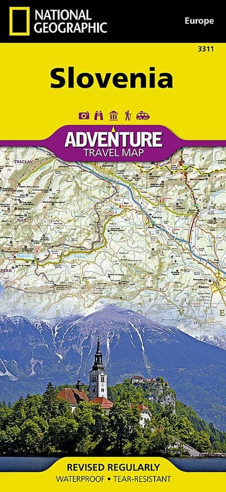 Slovenia - Adventure Map - National Geographic (3311)