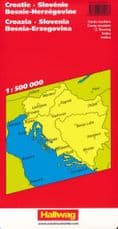 Slovenia / Croatia / Bosnia-Herzegovina - Hallwag