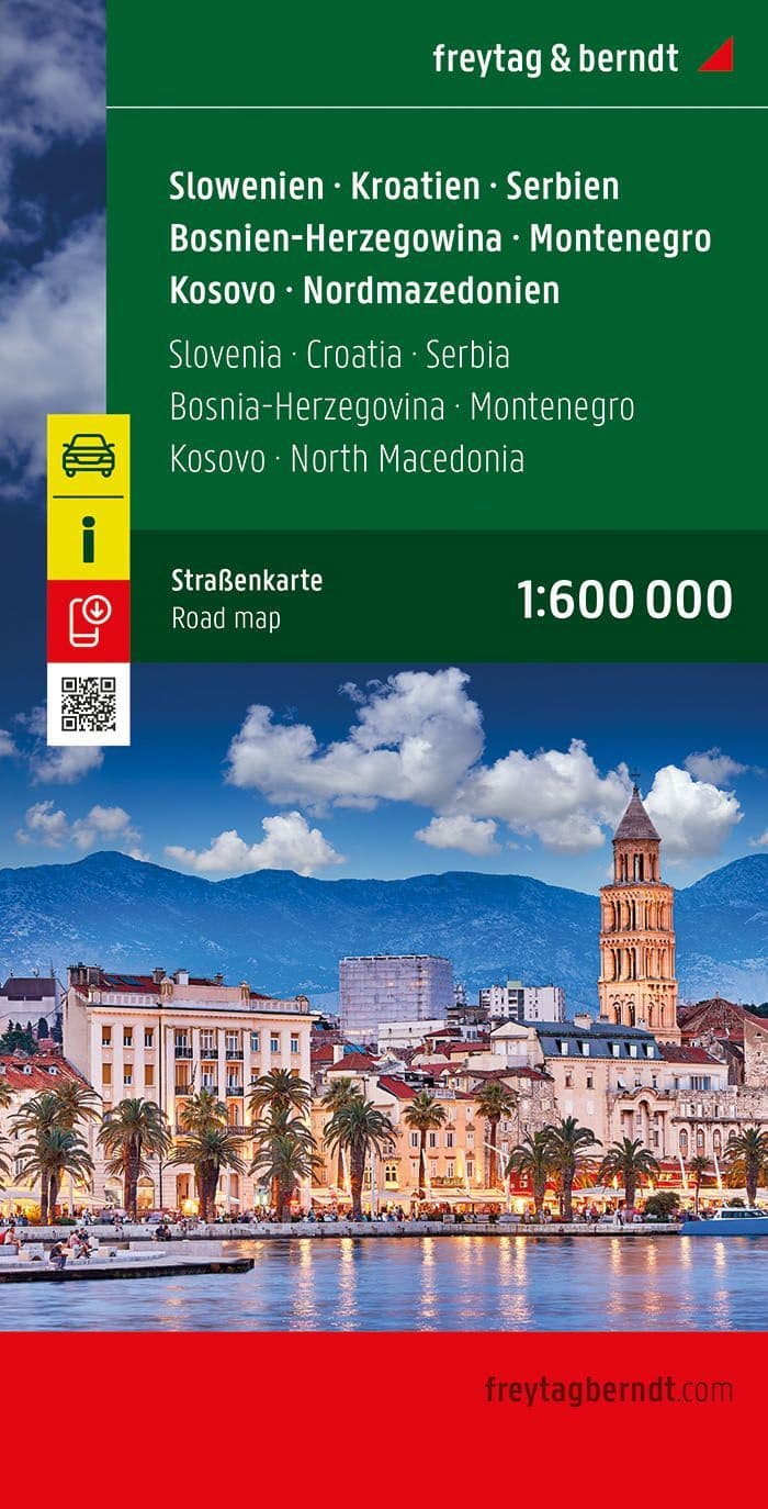 Slovenia - Croatia - Serbia - Bosnia-Herzegovina - Macedonia - Kosovo - Montenegro - F&B (J.160)