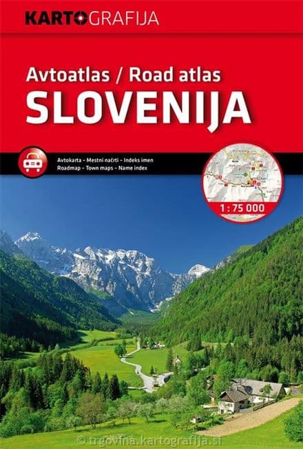Slovenia - Road Atlas - Karografija