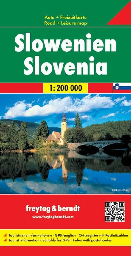Slovenia - Road Map - F&B (J325)