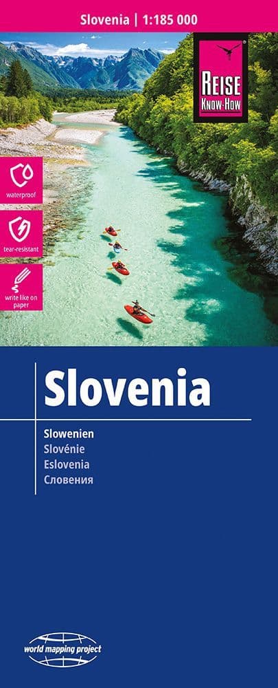 Slovenia - Road Map - Reise