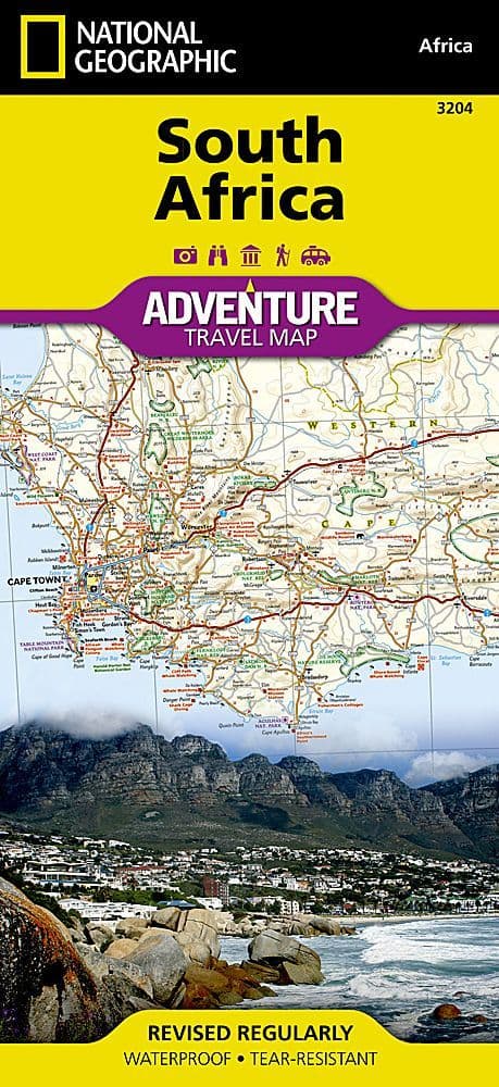 South Africa Adventure Map - National Geographic