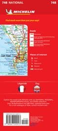 South Africa Including Lesotho & Swaziland - Michelin National Map 748