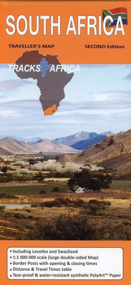 South Africa , Lesotho & Swaziland - Tracks4Africa