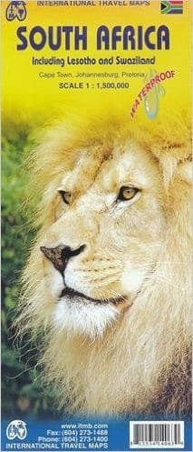 South Africa Travel Map