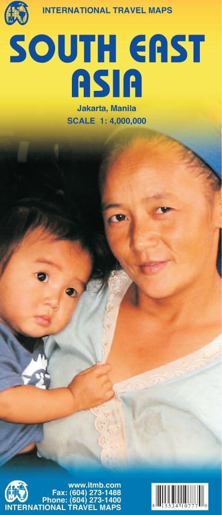 South East Asia Travel Map - ITM