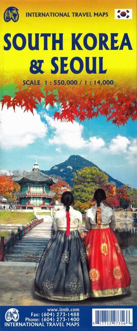 South Korea & Seoul Travel Map - ITM 2