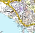 Southampton A Z Wall Map