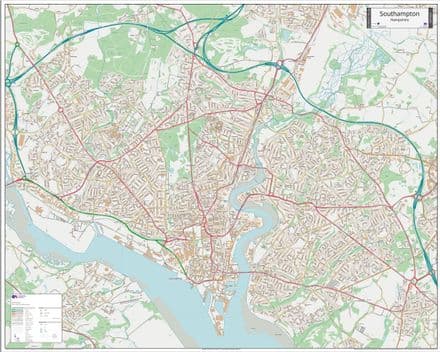 Southampton Street Map