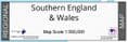 Southern England & Wales - Planning Wall Map - 2024 - 112 x 82cm