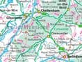Southern England & Wales - Planning Wall Map - 2024 - 112 x 82cm
