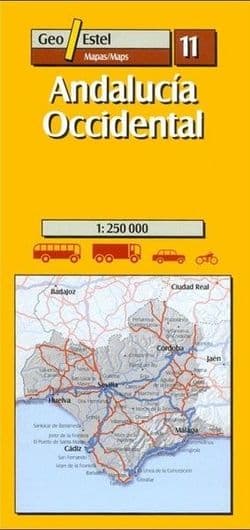 Spain 1:250,000 Motoring Maps