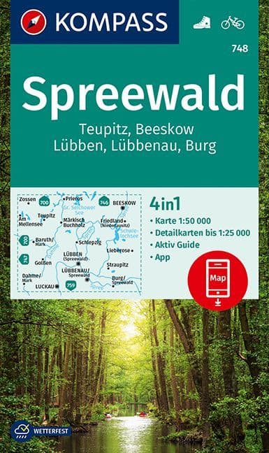 Spreewald / Teupitz / Burg - Kompass 748
