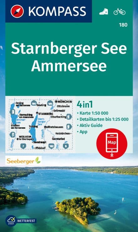 Starnberger See, Ammersee - Kompass 180