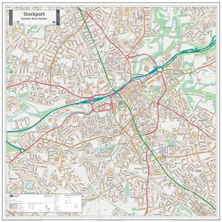 Stockport Street Map