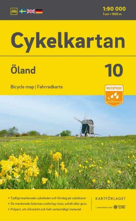 Sweden Cycling Map 10 - Öland