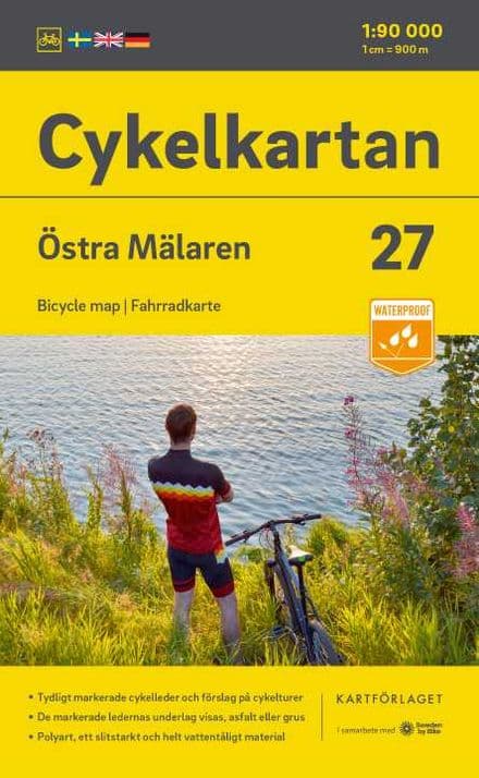 Sweden Cycling Map 27 - Mälaren East