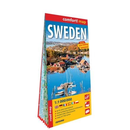 Sweden - Laminated Map - Comfort (EXP)