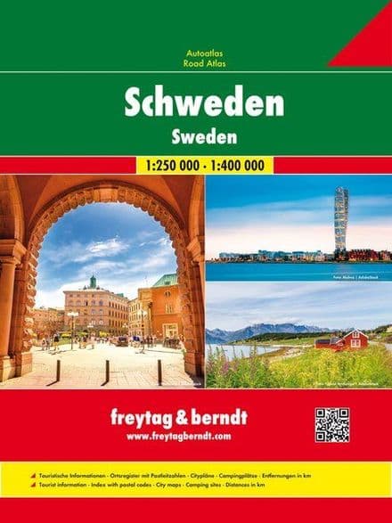 Sweden Road Atlas - F&B