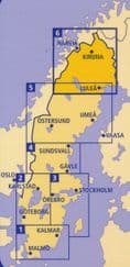 Sweden Road Map 6 - Lulea/Kiruna/Narvik - Kummerley & Frey