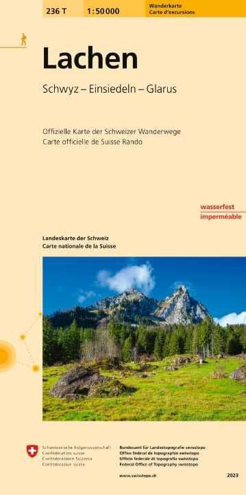Swiss 236 T Lachen (Hiking Edition) 1:50,000