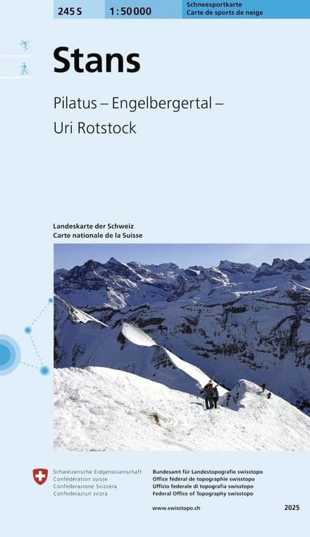 Swiss 245 S Stans (Ski Edition) 1:50,000