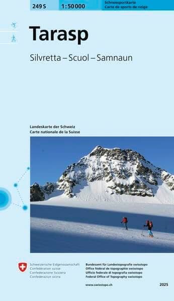 Swiss 249 S Tarasp (Ski Edition) 1:50,000