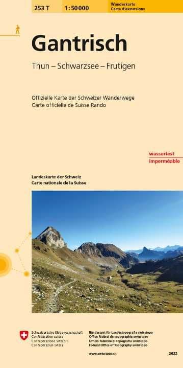 Swiss 253 T Gantrisch (Hiking Edition) 1:50,000