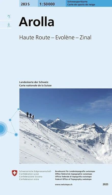 Swiss 283 S Arolla (Ski Edition) 1:50,000
