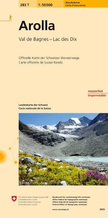 Swiss 283 T Arolla (Hiking Edition) 1:50,000