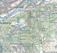 Swiss Survey 1:100,000 - 105 - Valais Wallis
