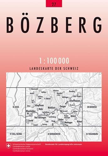Swiss Survey 1:100,000 - 27 - Boezberg