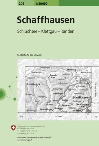 Swiss Survey - 205 Schaffhausen