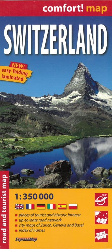 Switzerland - Comfort Country Map